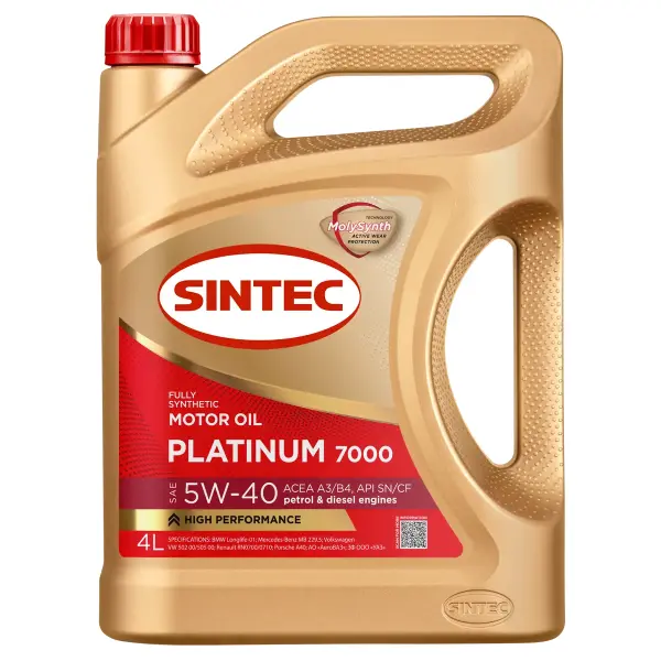 Sintec Sintec Platinum 7000 5W-30 A3/B4 4L