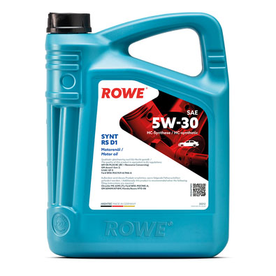 Моторное масло Rowe Hightec Synt RS D1 5W30 4L