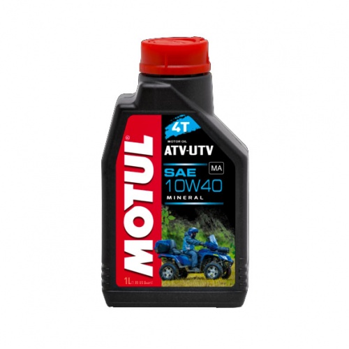 Моторное масло для квадроциклов Motul ATV UTV 4T 10W-40 1L