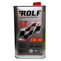 Моторное масло ROLF GT 5W40 1L