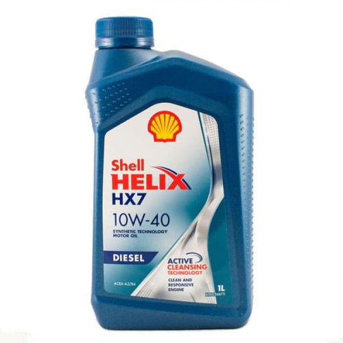 Моторное масло Shell Helix HX7 10W-40 Diesel 1L