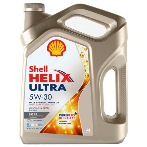 Моторное масло Shell Helix Ultra ECT 5W-30 4L