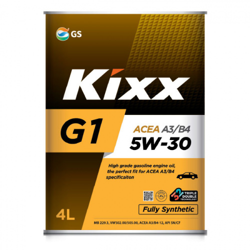 Моторное масло Kixx G1 5W-30 A3/B4 4L