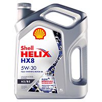 Моторное масло Shell Helix HX8 A5B5 5W-30 4L