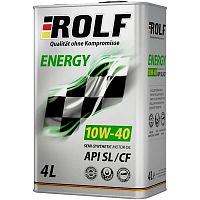 Моторное масло ROLF ENERGY 10W40 4L