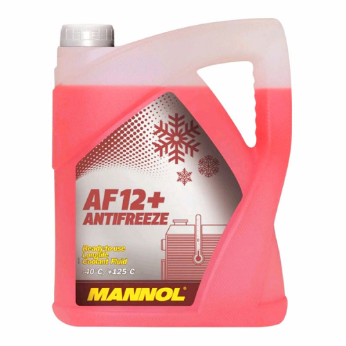 Антифриз Mannol Antifreez Longlife AF12+ 5L красный