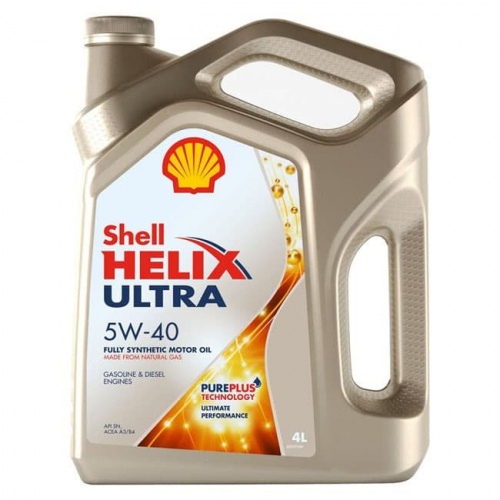 Моторное масло Shell Helix Ultra 5W-40 4L