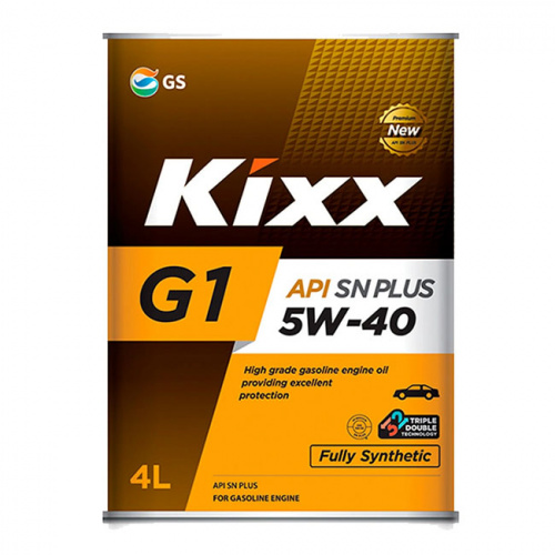 Моторное масло Kixx G1 5W-40 SN Plus 4L
