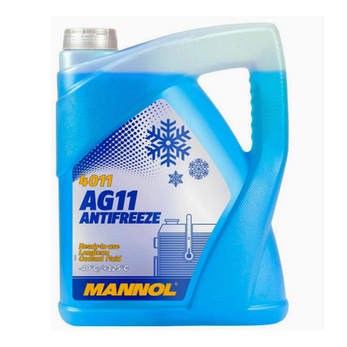 Антифриз Mannol Antifreez Longterm AG11 5L синий