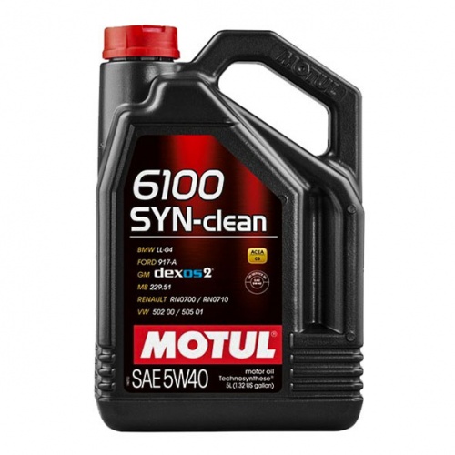 Моторное масло Motul 6100 SYN-clean 5W40 4L