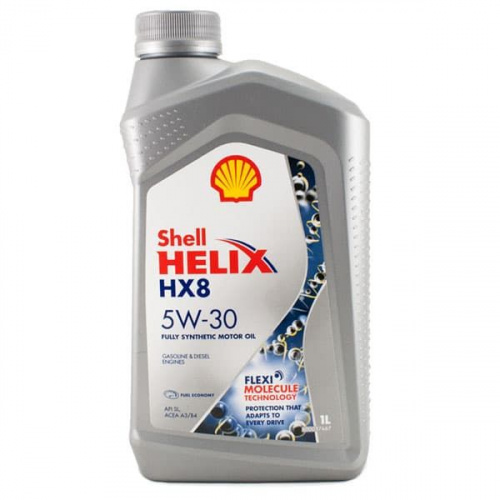 Моторное масло Shell Helix HX8 Synthetic 5W-30 1L