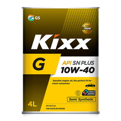 Моторное масло Kixx G 10W-40 SN Plus 4L