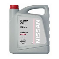 Моторное масло Nissan Motor Oil 5W-40 5L