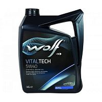 Моторное масло Wolf 5W40 Vitaltech 4L