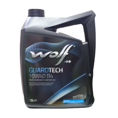 Моторное масло Wolf 10W40 Guardtech B4 5L