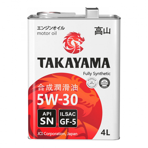 Моторное масло Takayama SAE 5W-30 4L